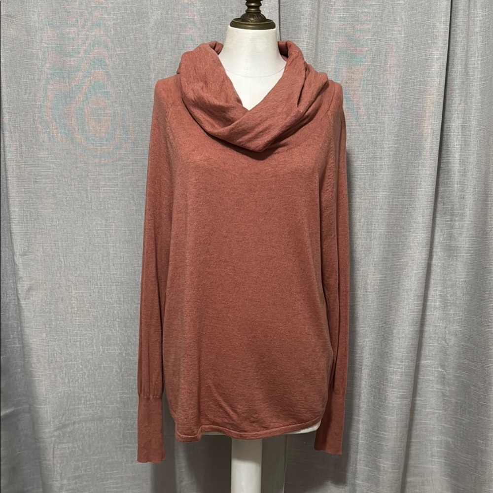 Stunning Joie brand Cowl Neck Sweater-Sz S(oversized)-Wool/Cashmere blend
